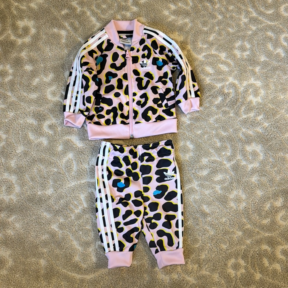 Baby Adidas track suit 3-6 month